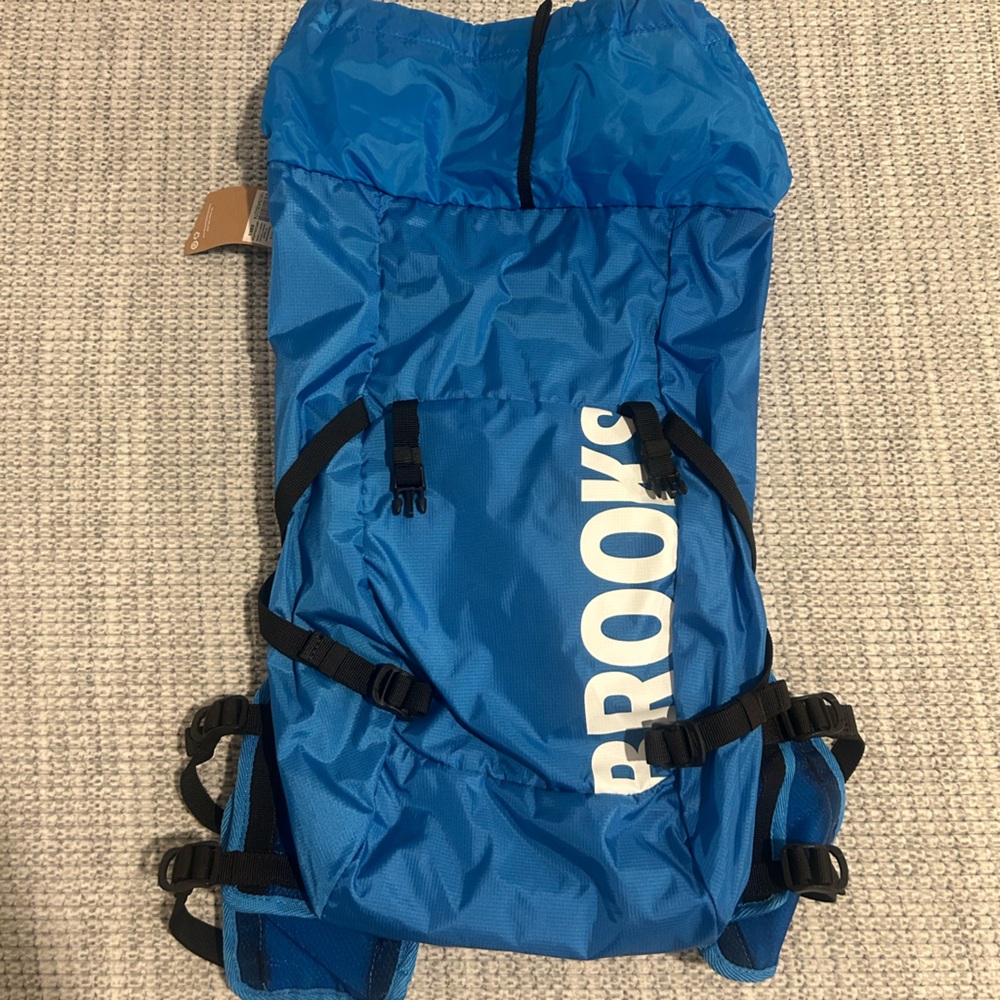 Brooks Unisex Stride Pack - Vibrant Blue Backpack - NWT